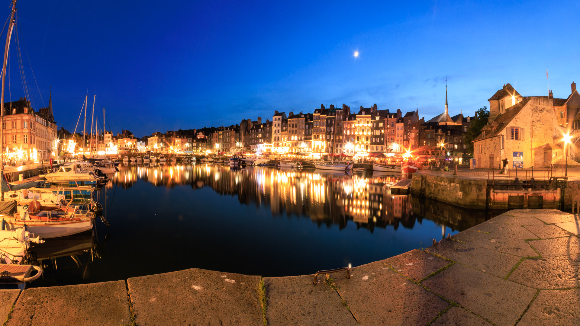 Normandie - alter Hafen von Honfleur Normandie - alter Hafen von Honfleur